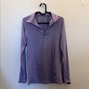 Purple Athletic Zip Top